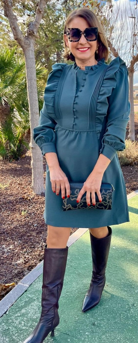 Vestido Verde Chic