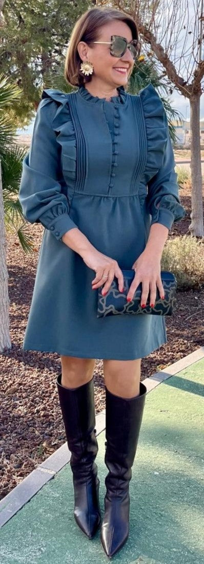 Vestido Verde Chic