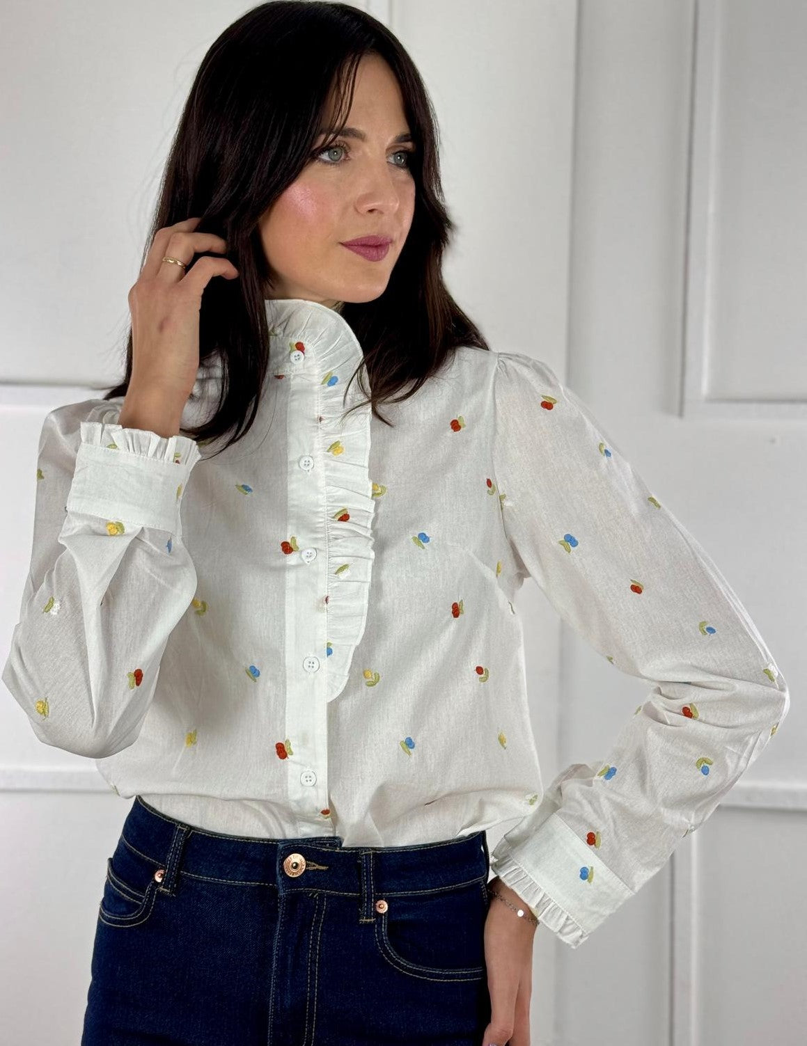Camisa Cereza