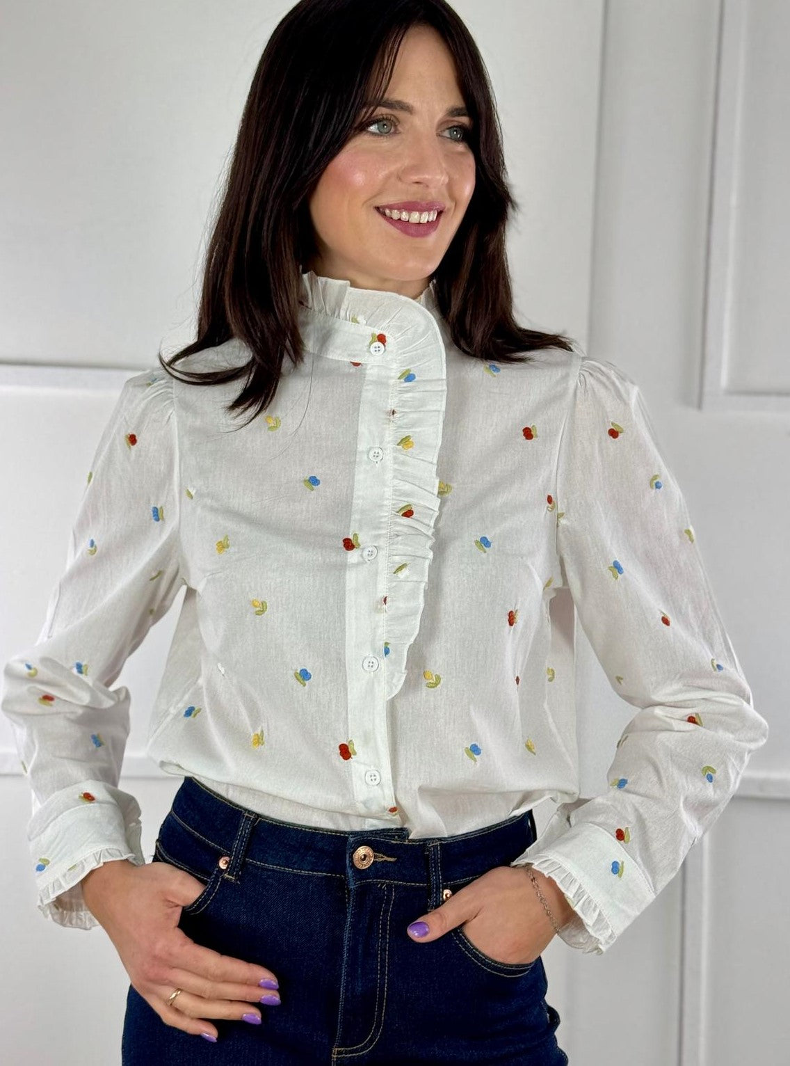 Camisa Cereza