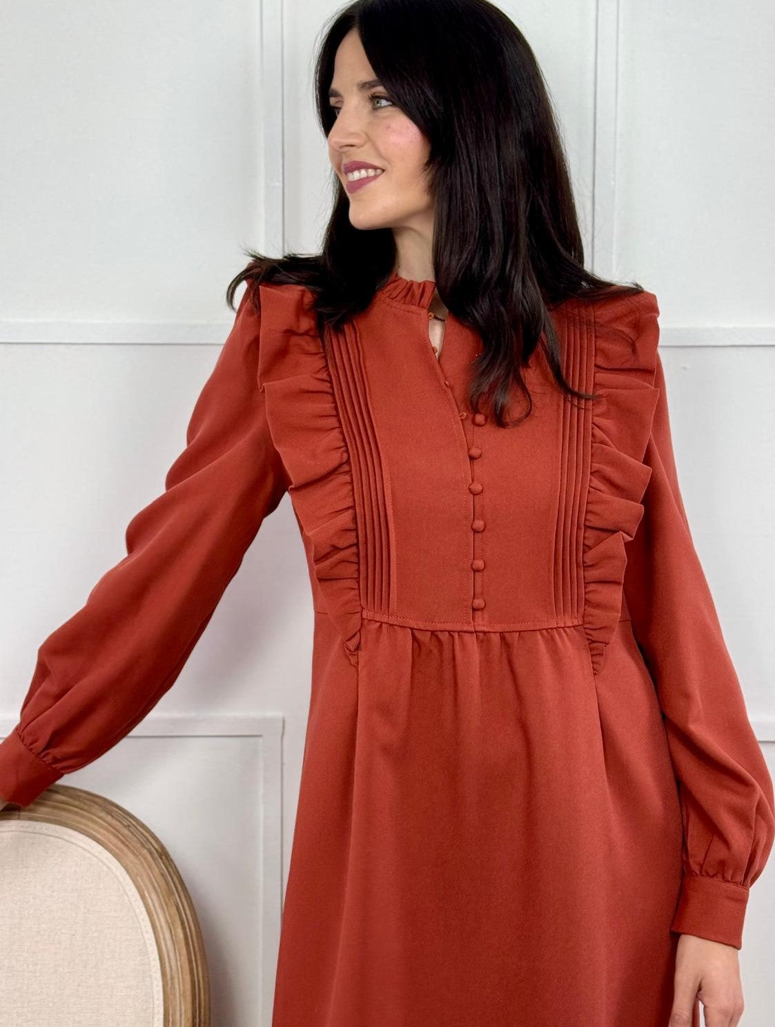 Vestido Teja Chic