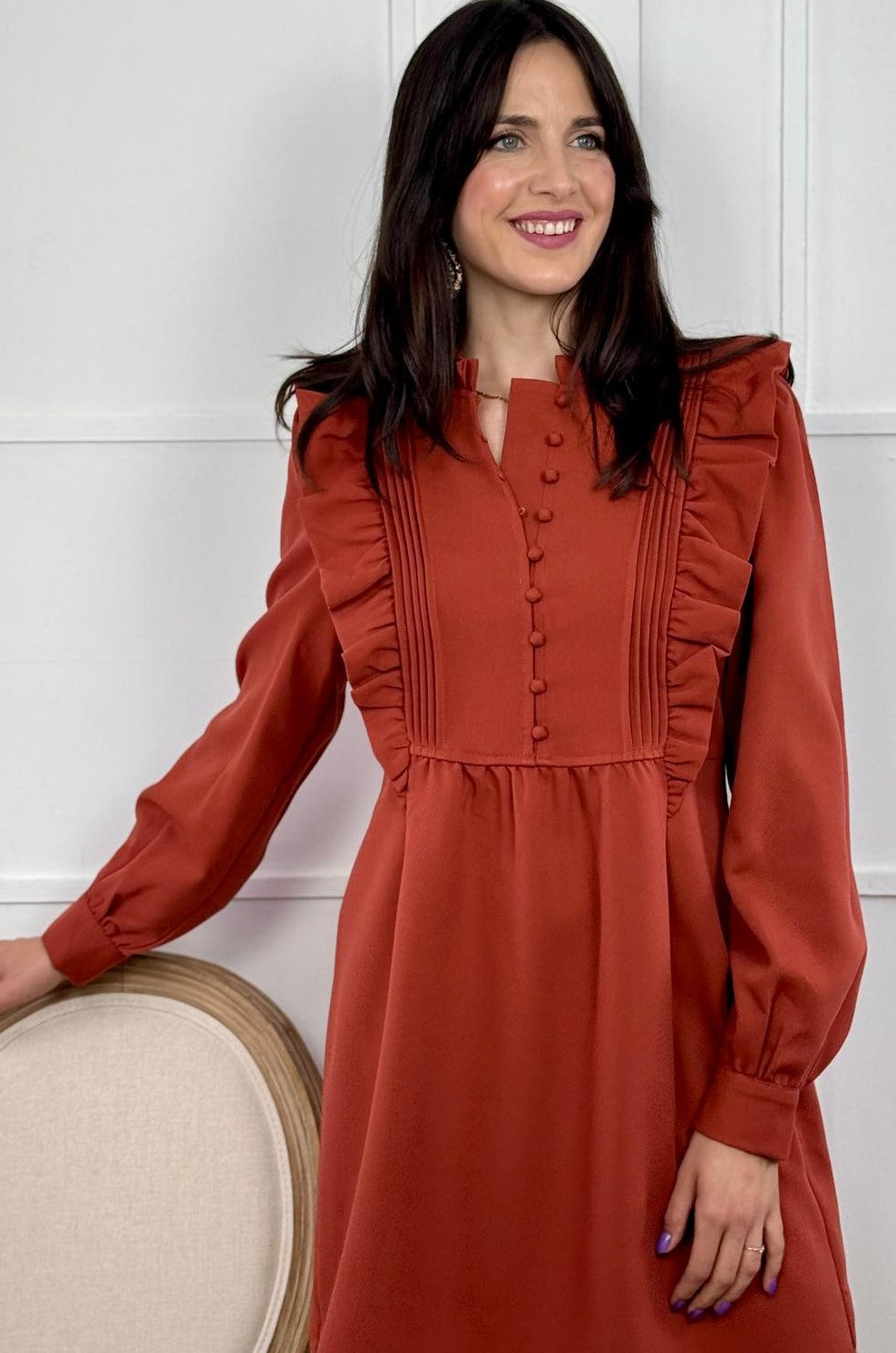 Vestido Teja Chic