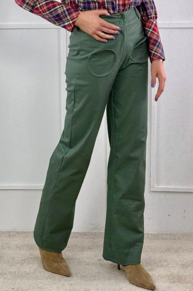 PANTALÓN VERDE URBANO