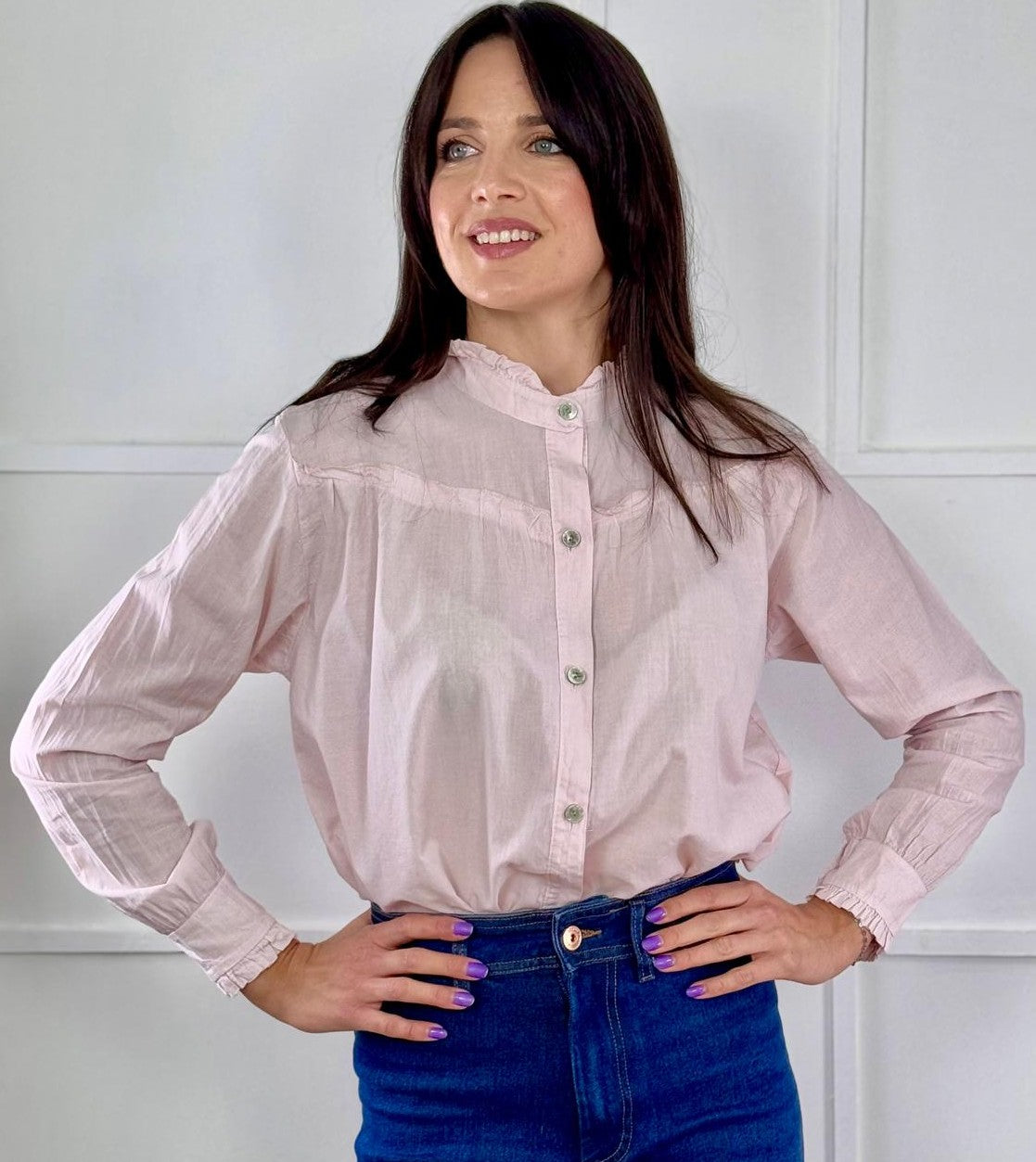 CAMISA ROSA CÁLIDA