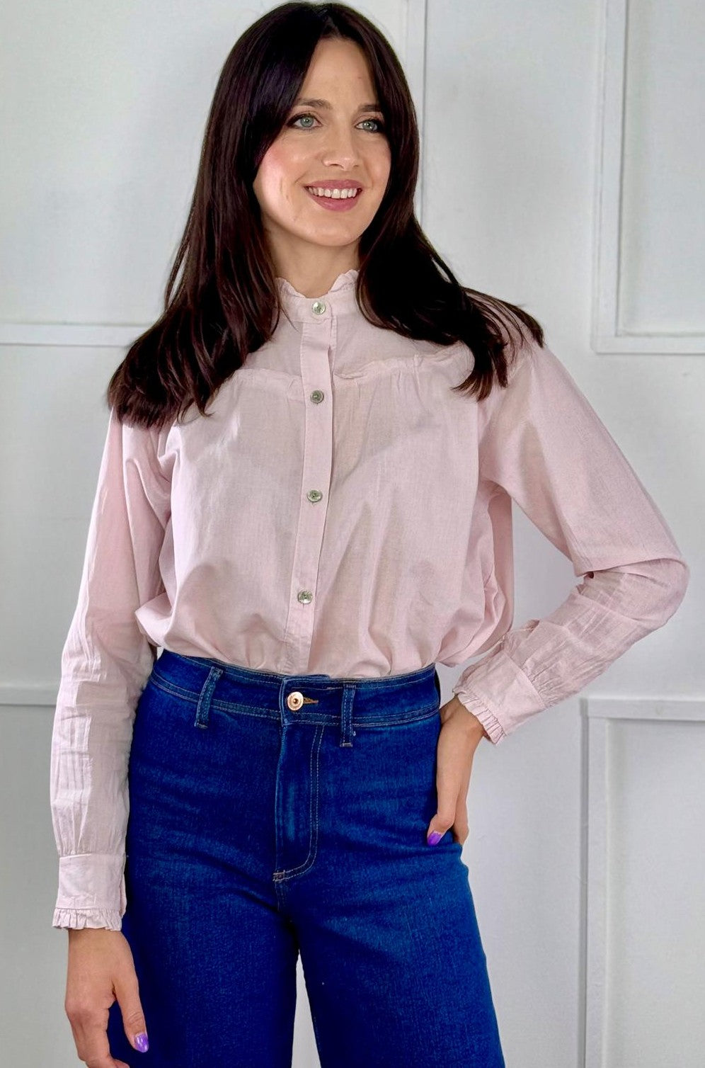 CAMISA ROSA CÁLIDA