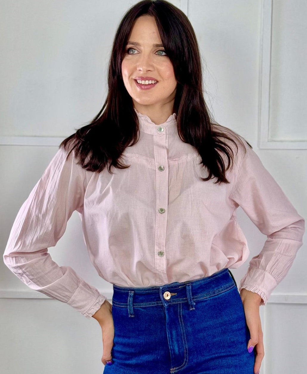 CAMISA ROSA CÁLIDA