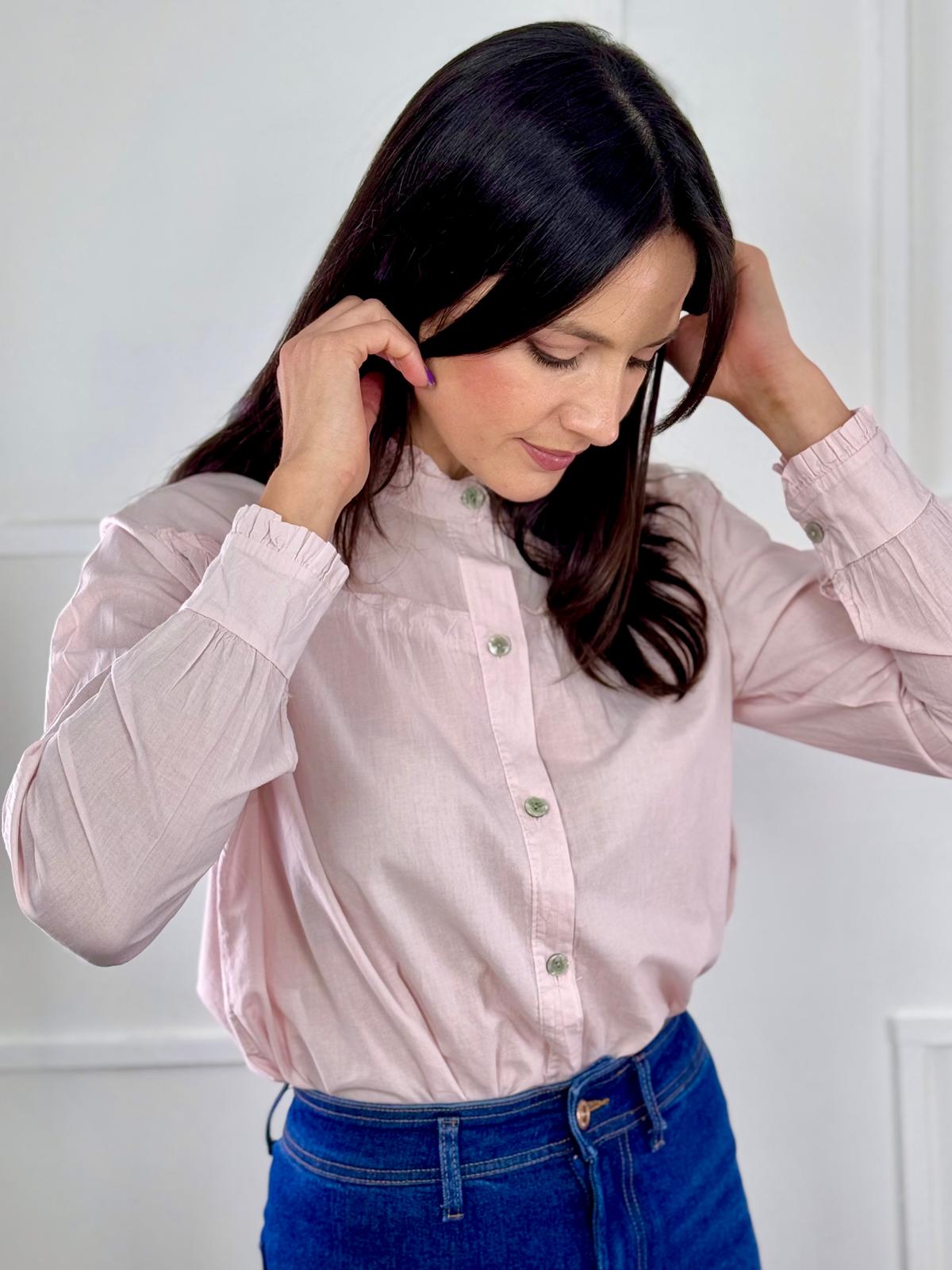 CAMISA ROSA CÁLIDA