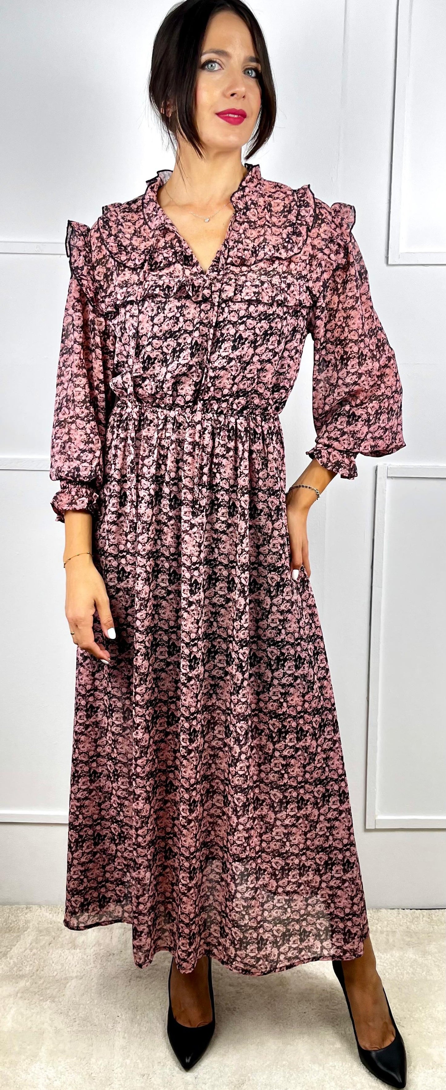 VESTIDO SUSPIRO DE ROSAS
