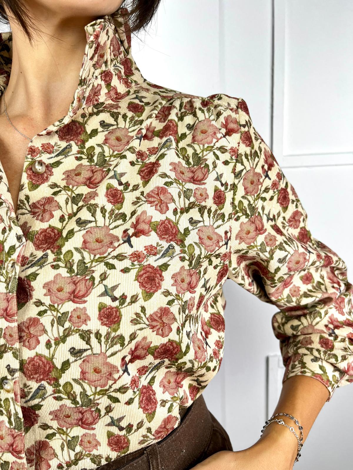 CAMISA FLORAL MICROPANA