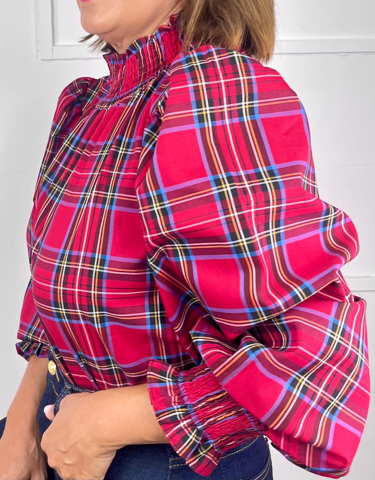 CAMISA COUNTRY CHIC ROJA