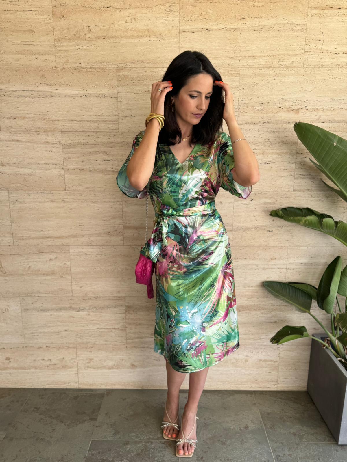 Vestido Espejo Verde