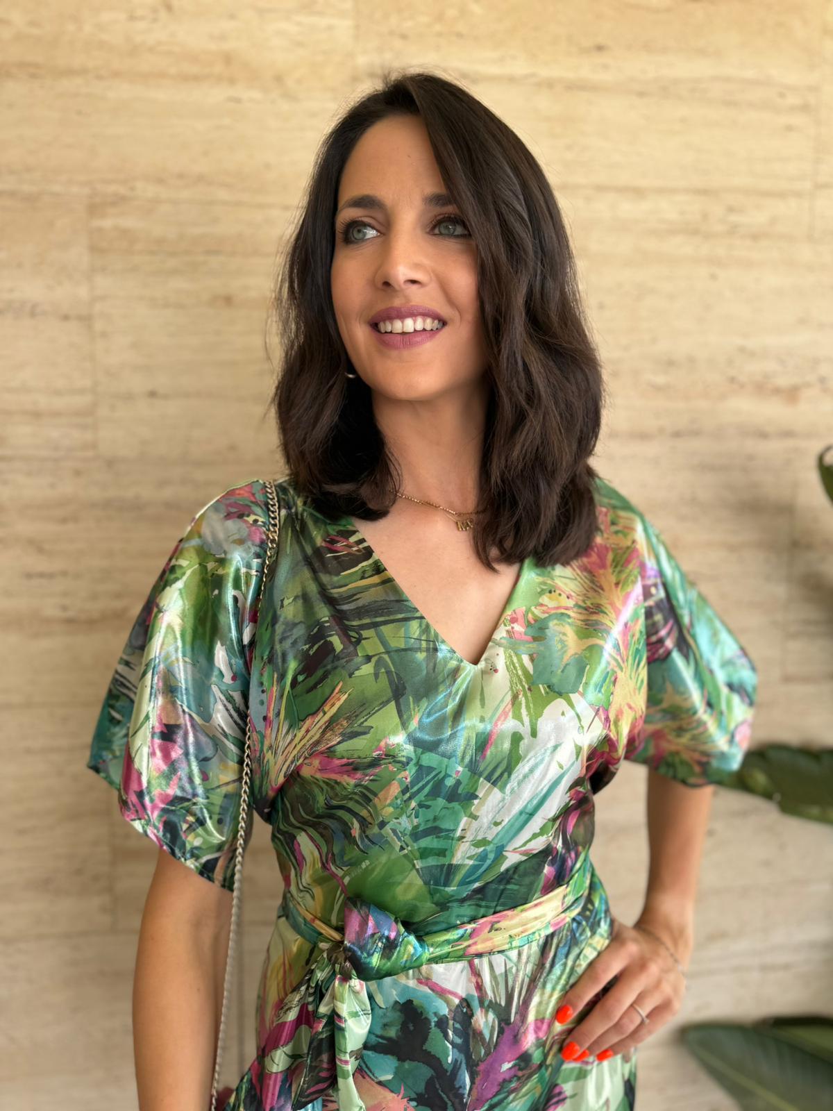 Vestido Espejo Verde
