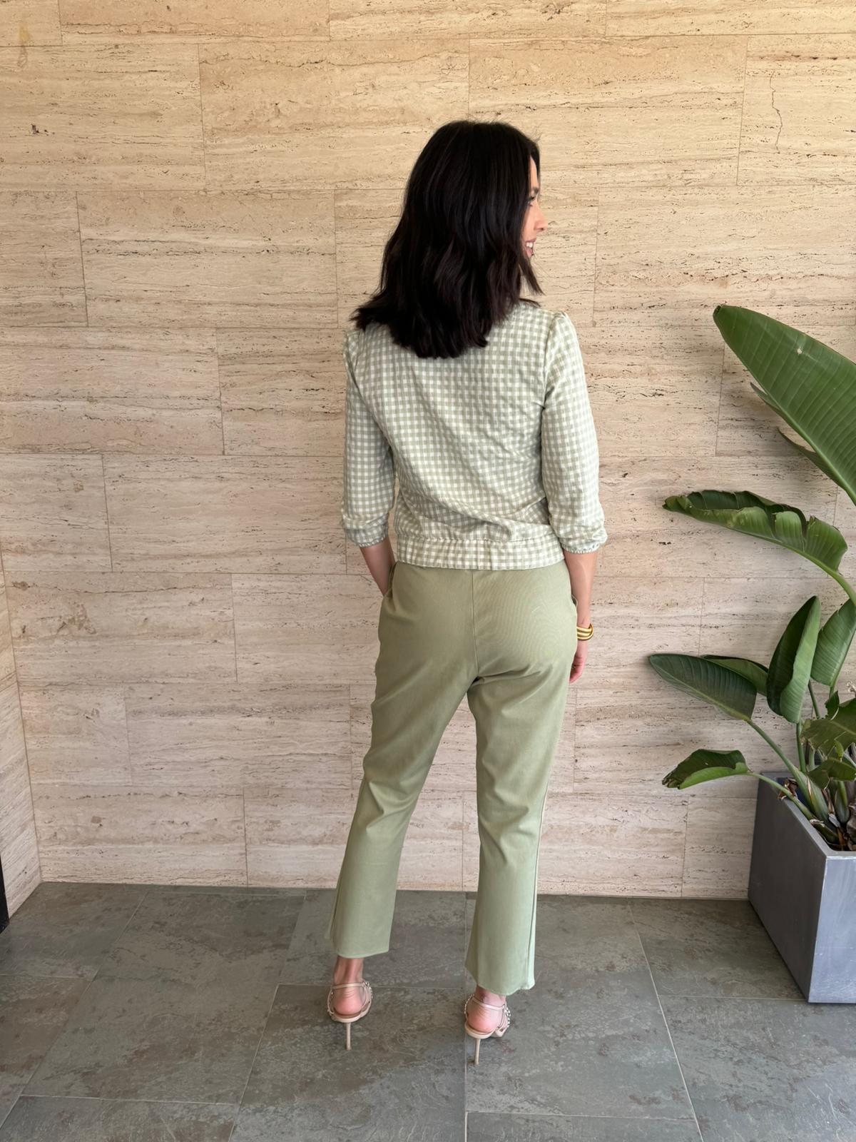 Conjunto Vichy Verde