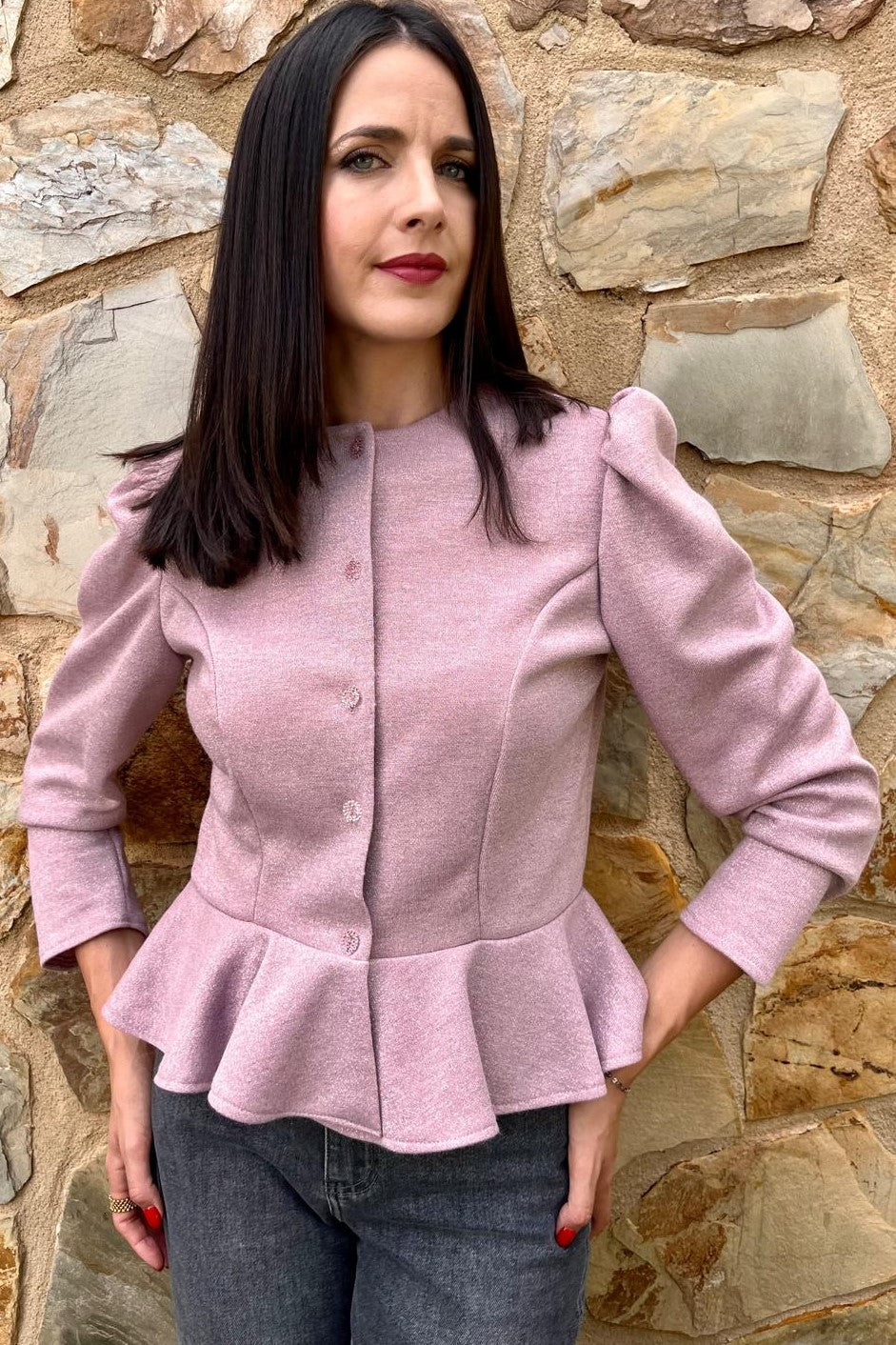 CHAQUETA ROSA CHIC