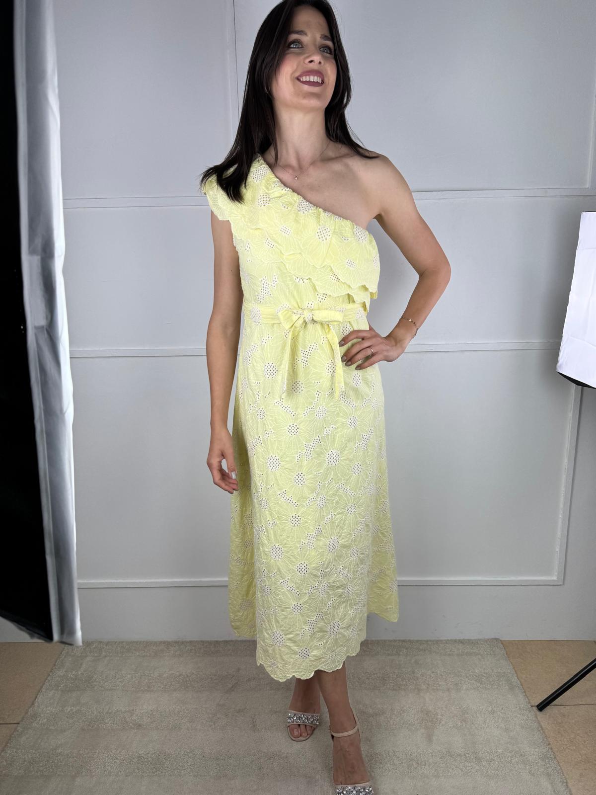 VESTIDO GRIEGO AMARILLO