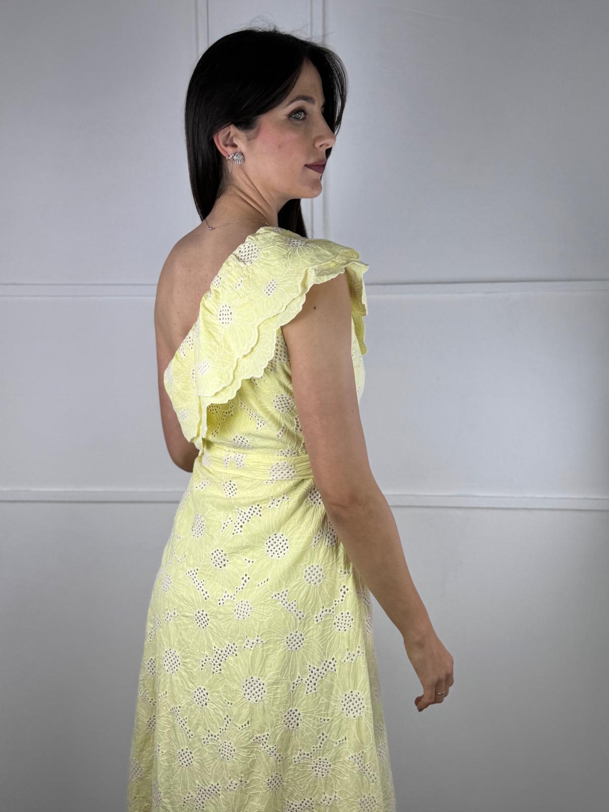 VESTIDO GRIEGO AMARILLO