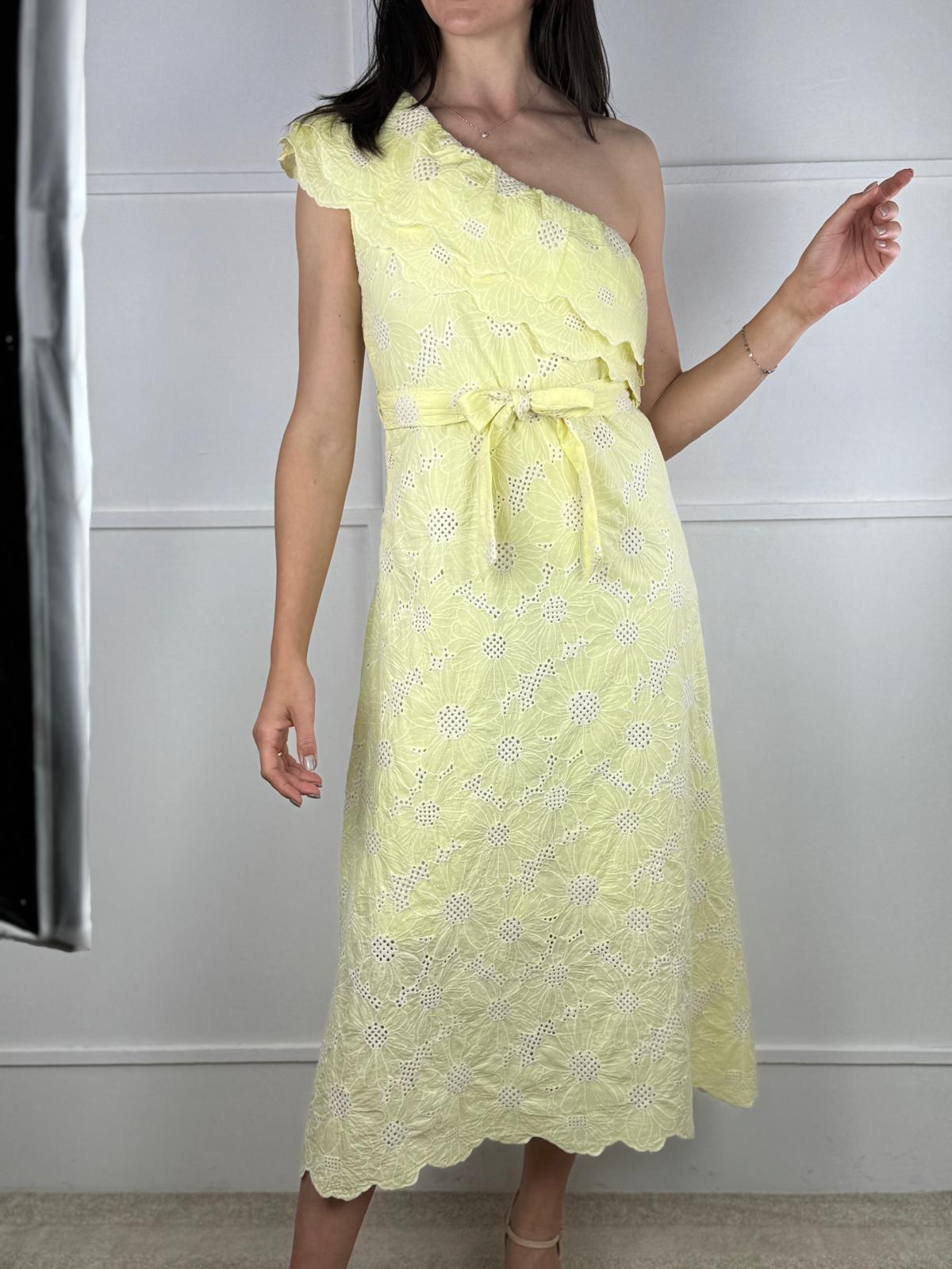 VESTIDO GRIEGO AMARILLO