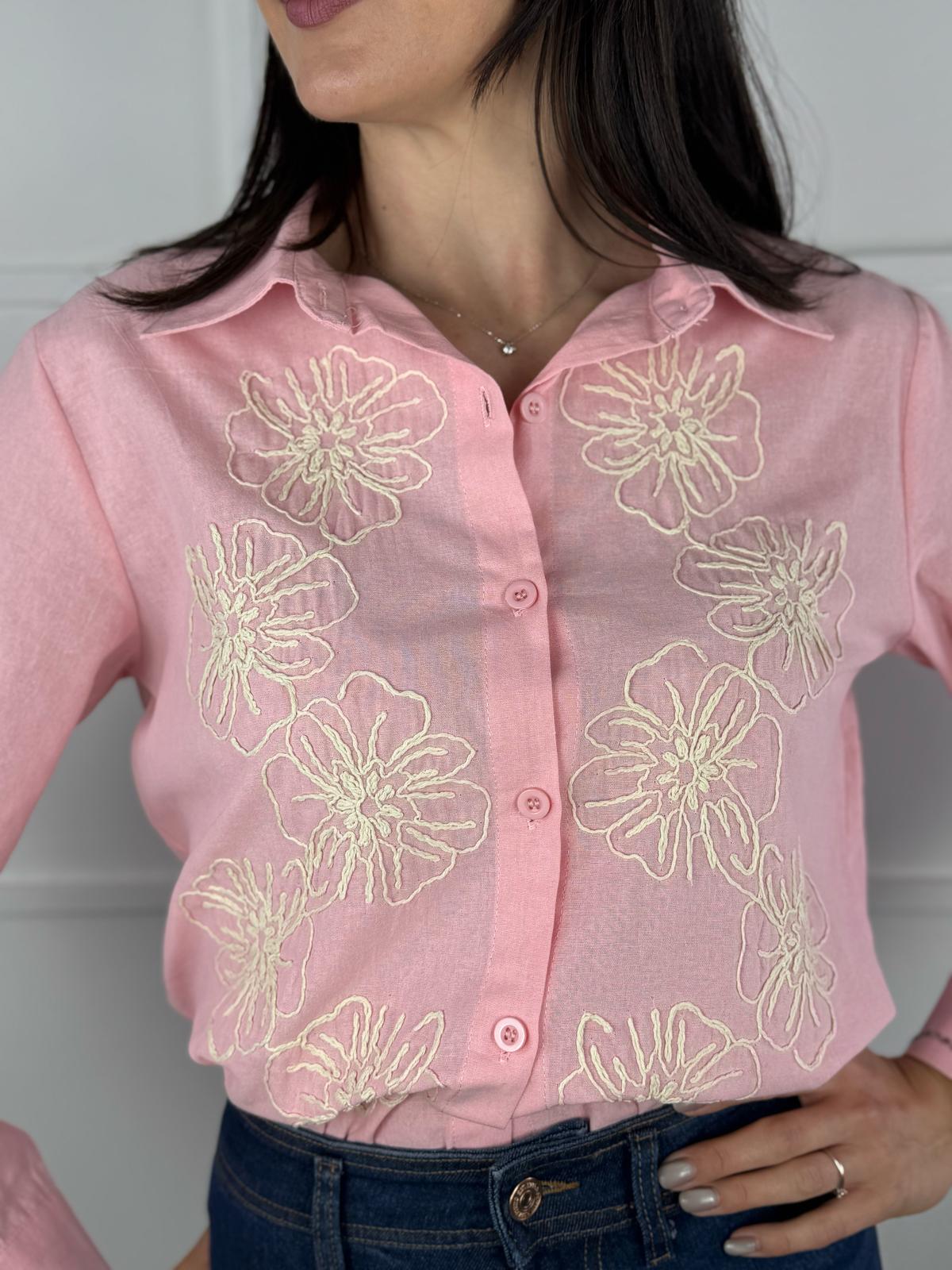 CAMISA ROSA SUAVE