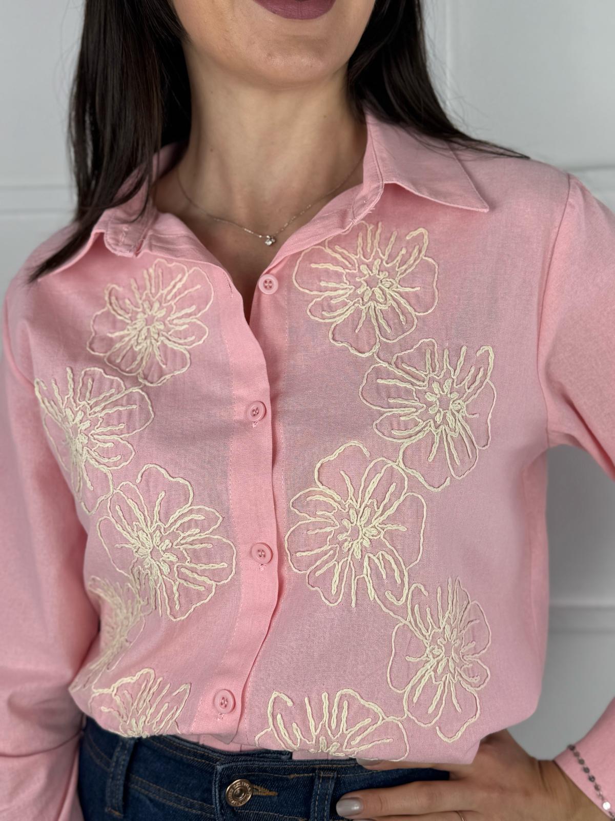 CAMISA ROSA SUAVE