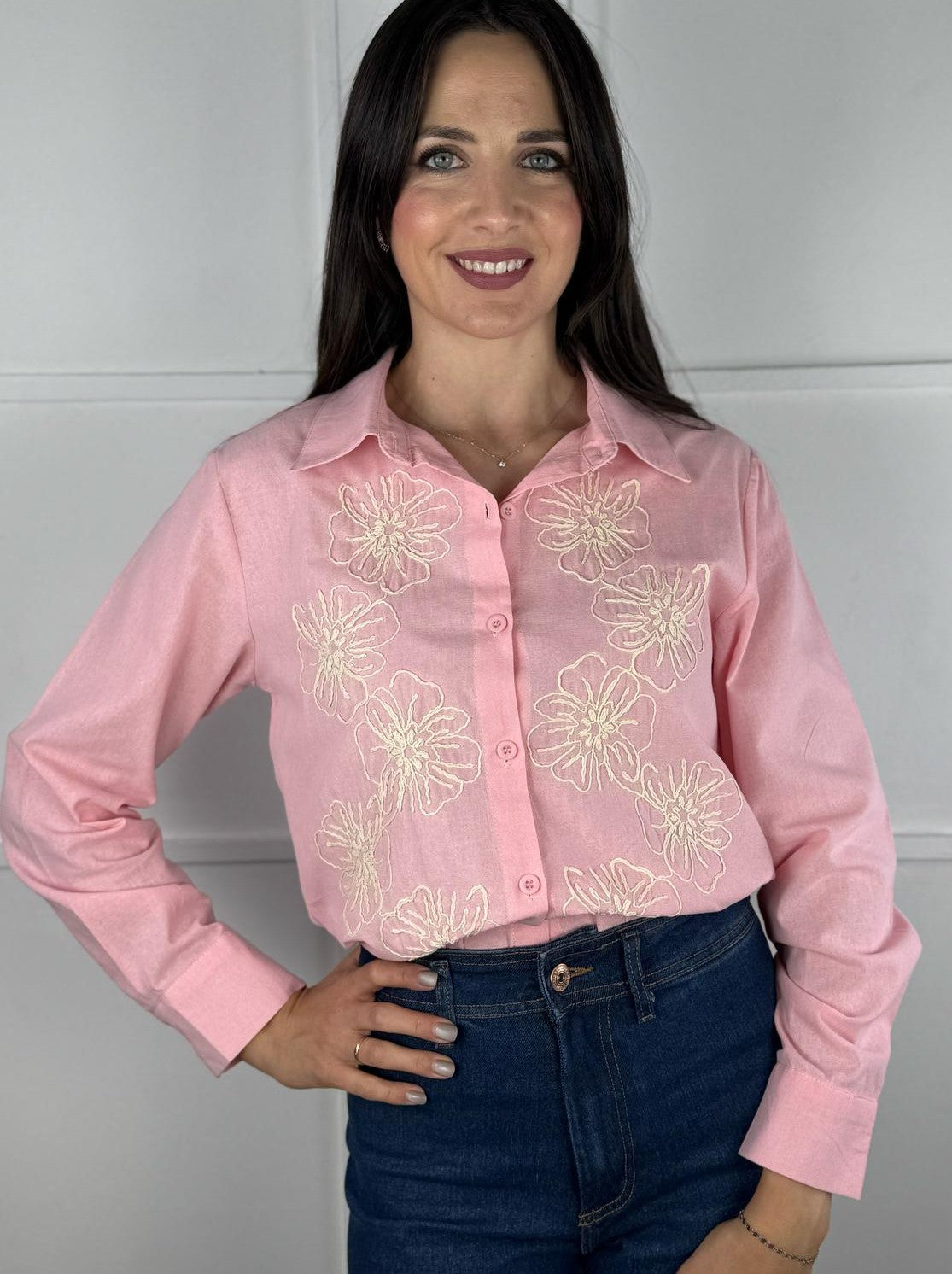 CAMISA ROSA SUAVE