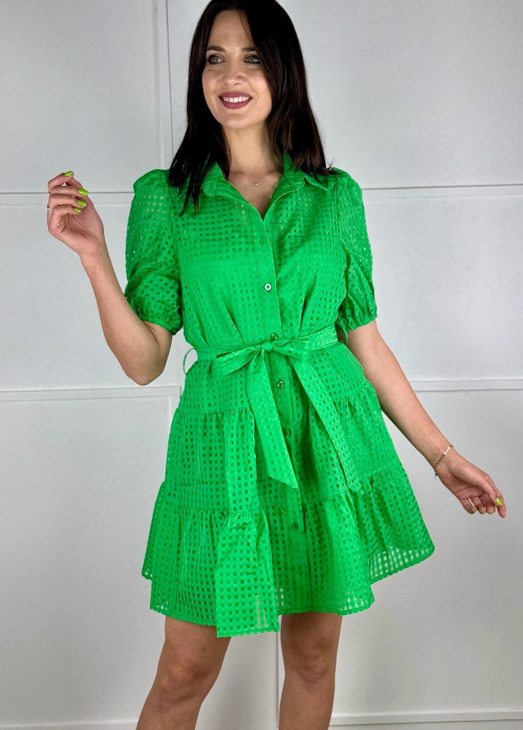 VESTIDO VERDE ESMERALDA