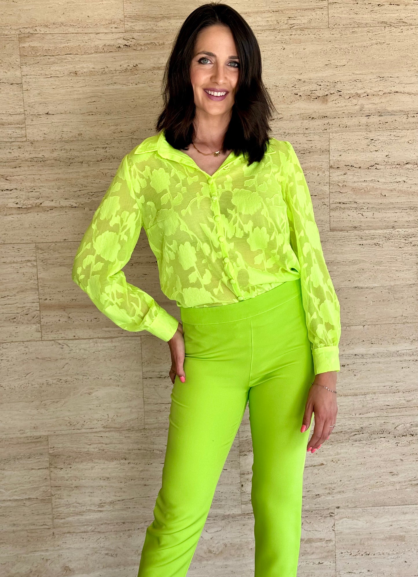 CONJUNTO NATURALEZA VERDE FLÚOR