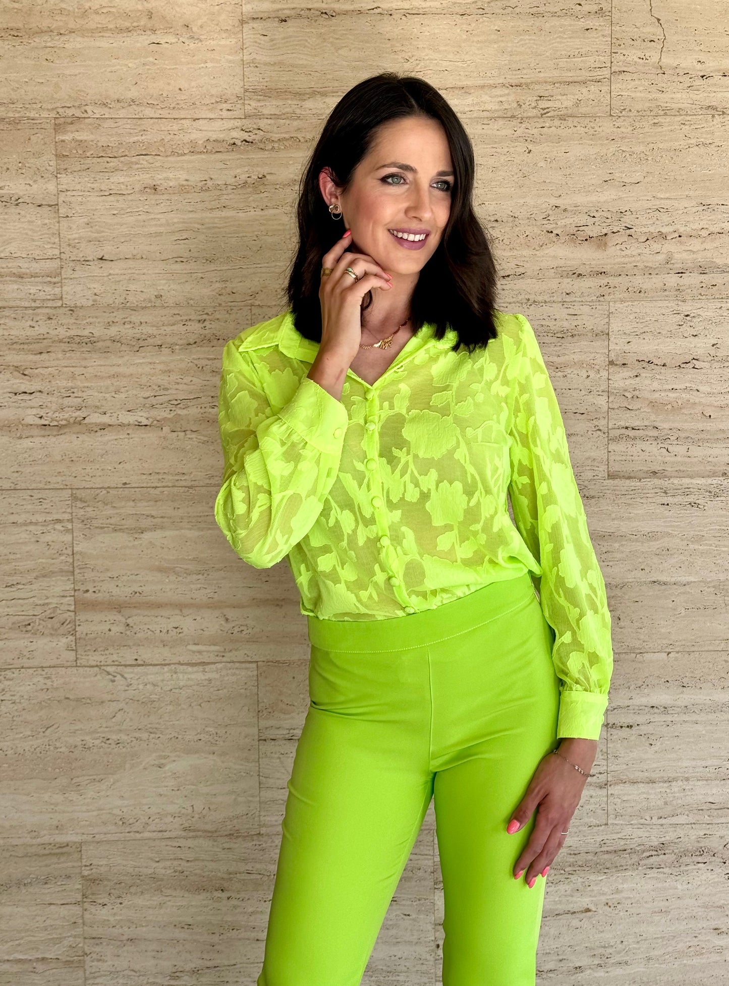 CONJUNTO NATURALEZA VERDE FLÚOR
