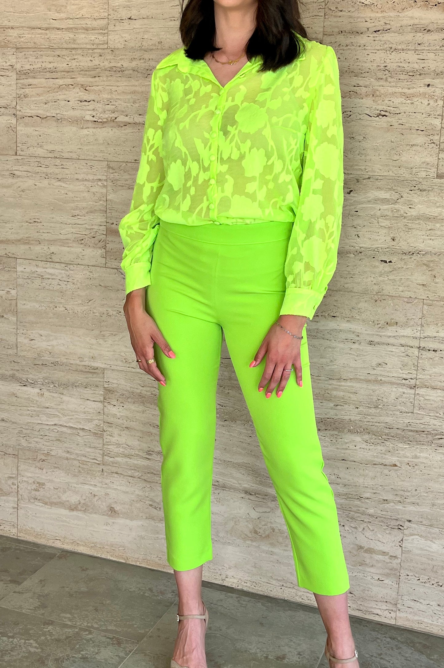 CONJUNTO NATURALEZA VERDE FLÚOR