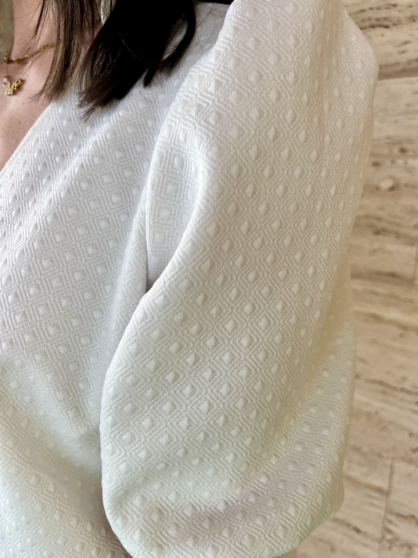 Vestido Punto Blanco