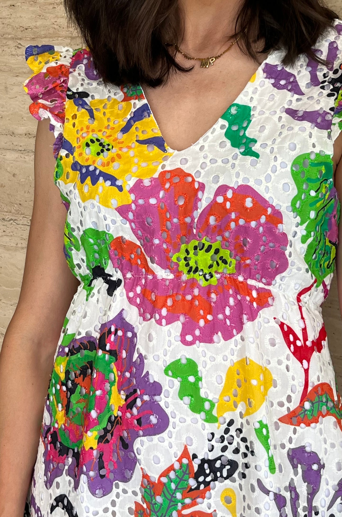 Vestido Batista Estampado