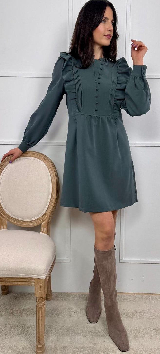 Vestido Verde Chic