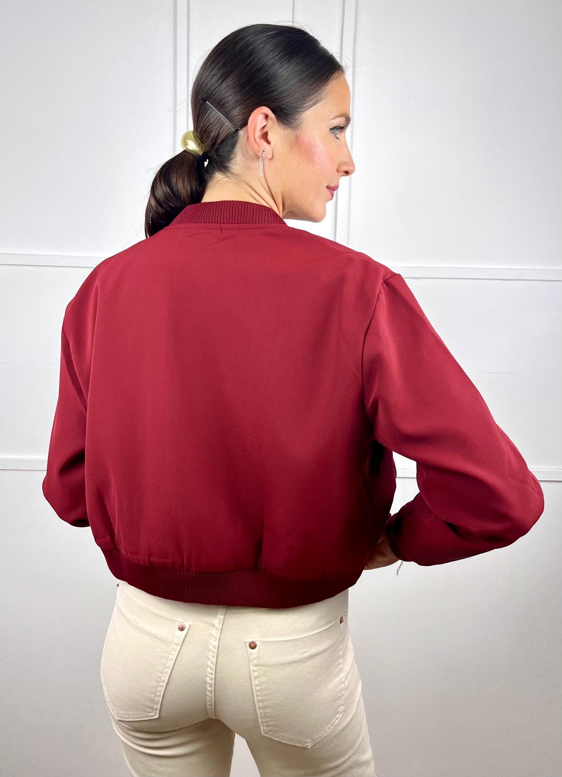 BOMBER URBANA GRANATE