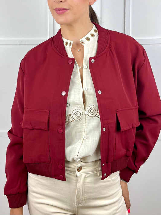 BOMBER URBANA GRANATE