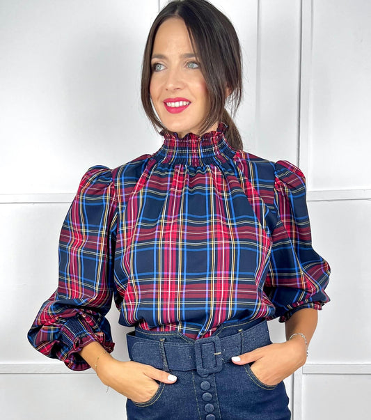 CAMISA COUNTRY CHIC AZUL