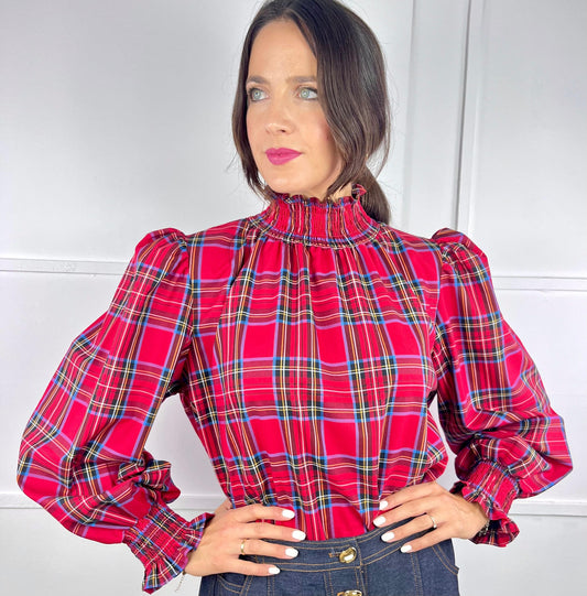 CAMISA COUNTRY CHIC ROJA