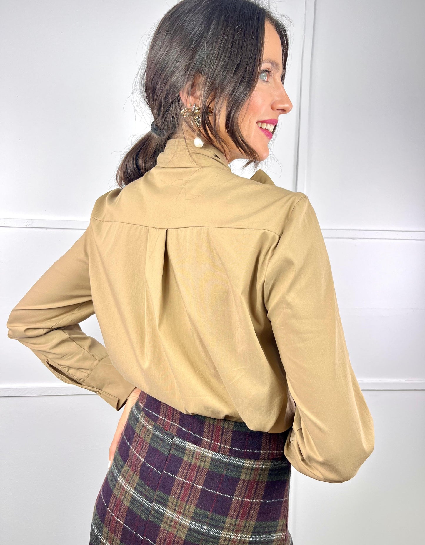 CAMISA BEIGE PARIS