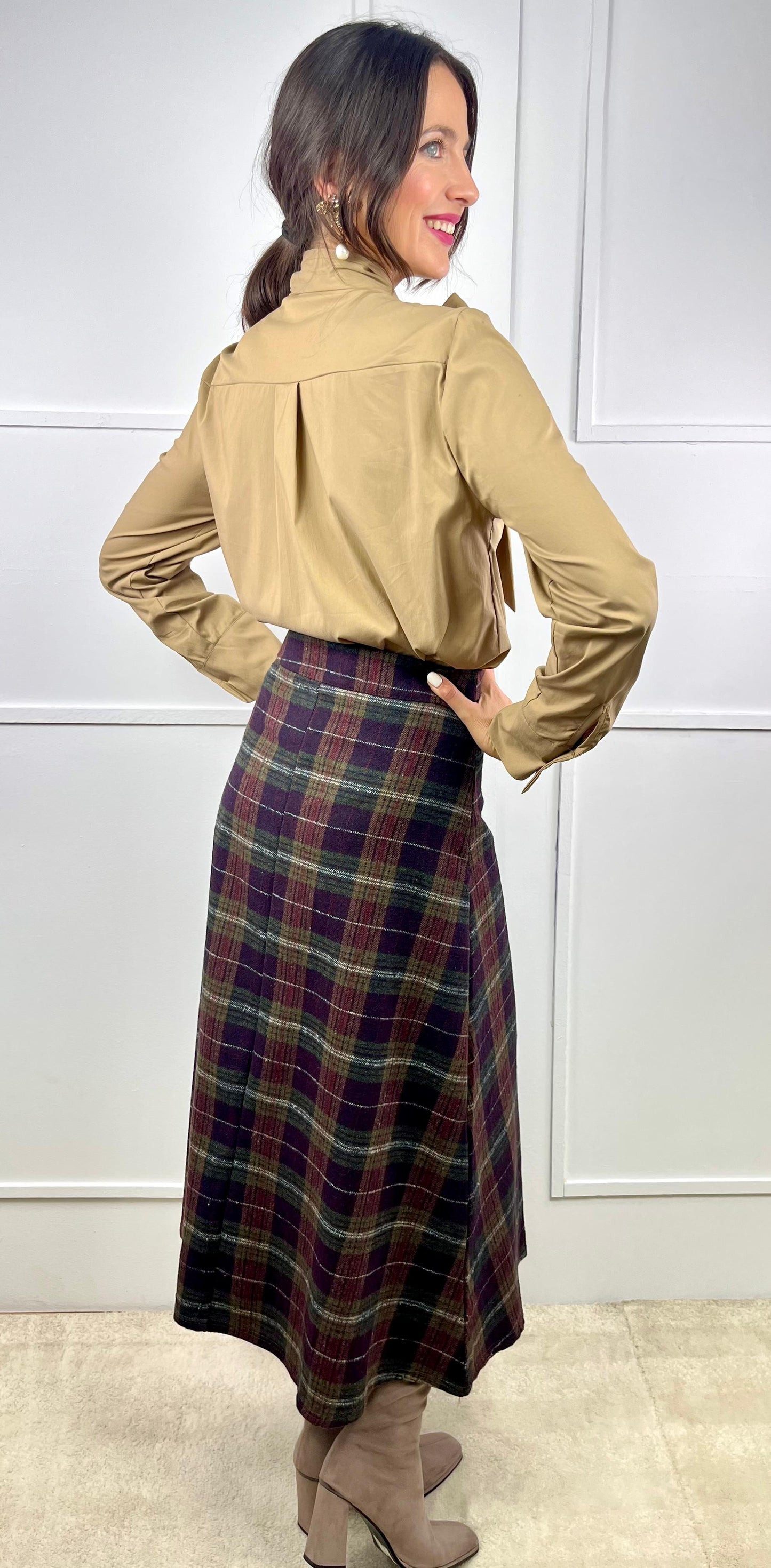 CAMISA BEIGE PARIS