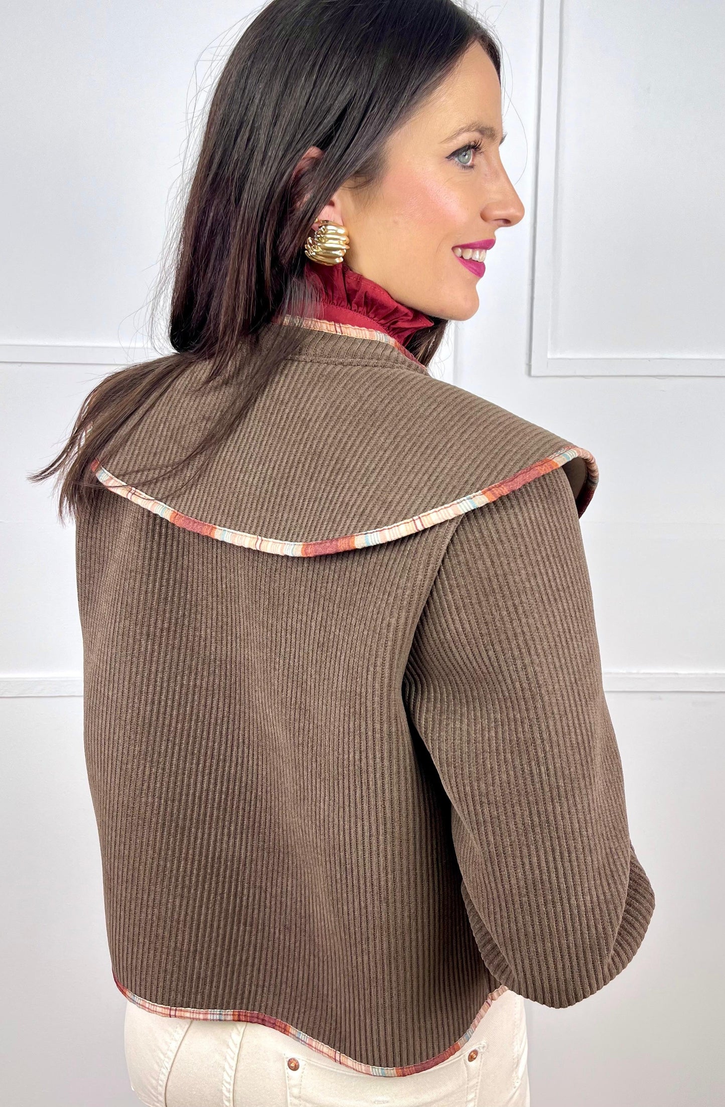 CHAQUETA PANA MARRÓN