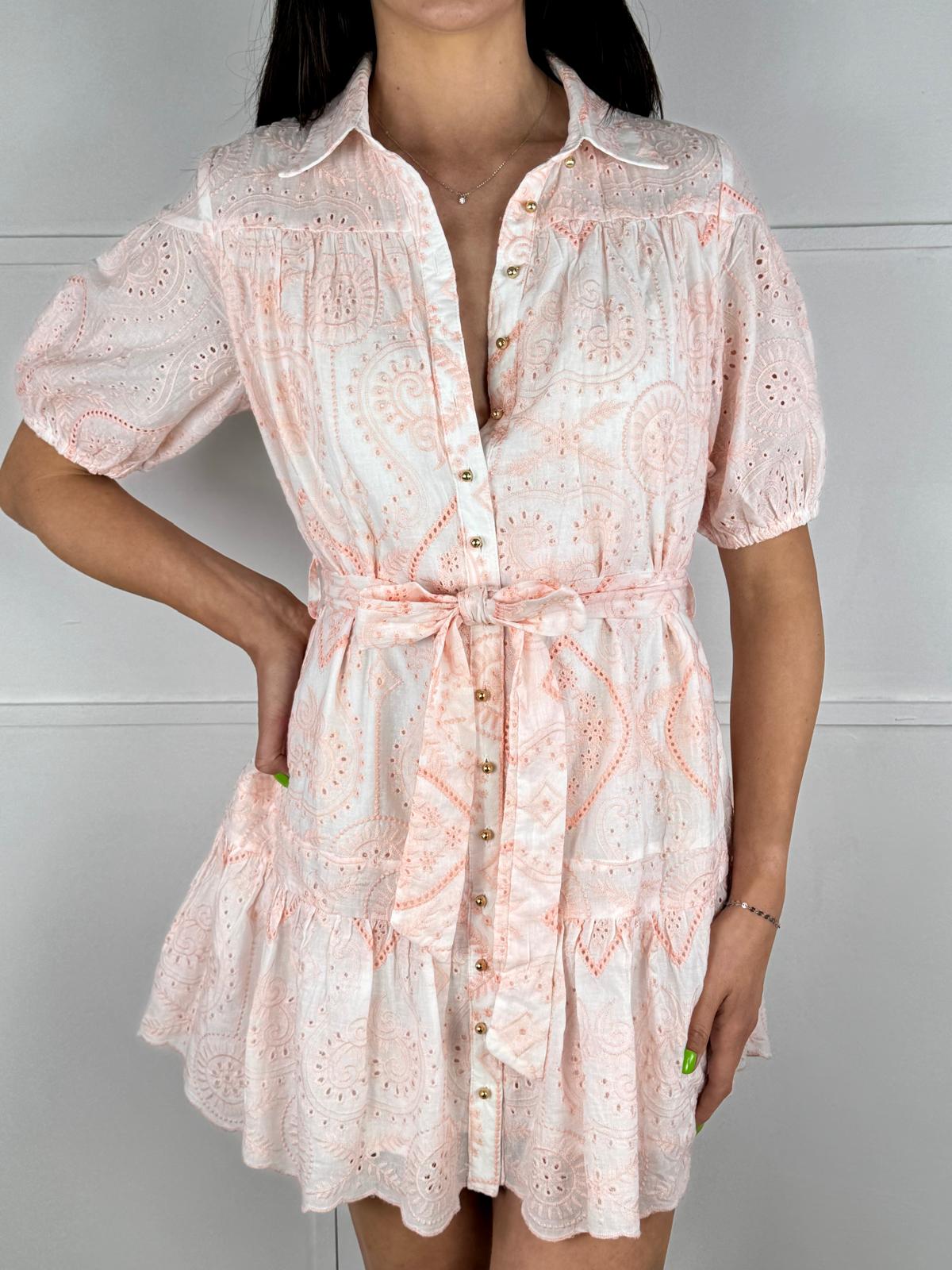 VESTIDO PERLA DE ALGODÓN