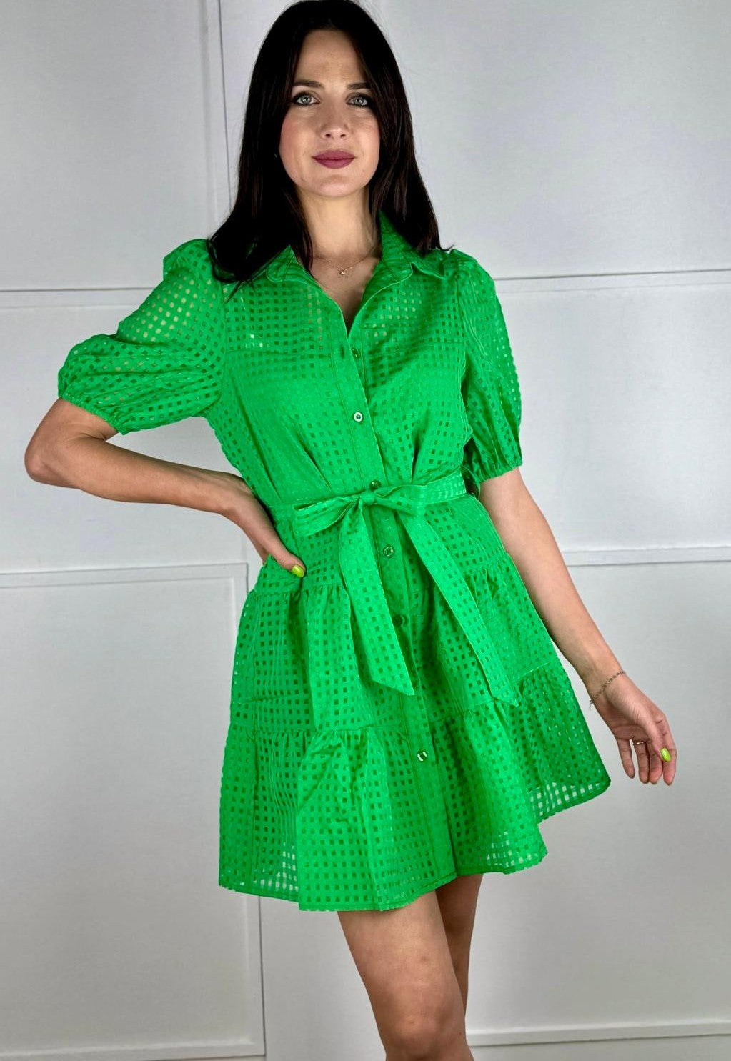 VESTIDO VERDE ESMERALDA